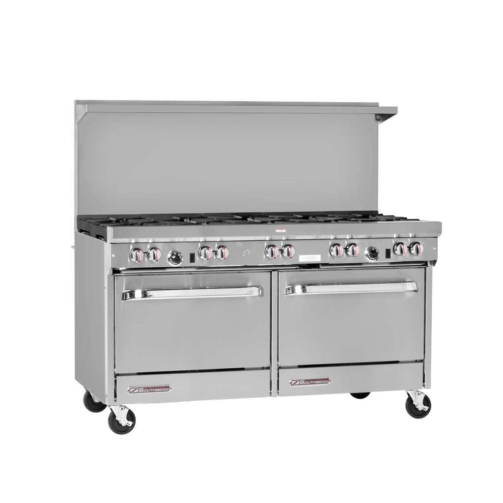 S-Series, gas, 60", 48" thermostatic griddle, 2 non-clog burners, convection oven, cabinet base, 171,000 BTU